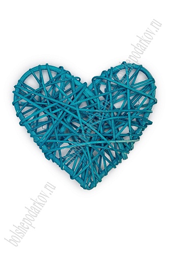 Декор &amp;quot;Сердечко&amp;quot; 12 см, в ассортименте Уценка (плохой прокрас)