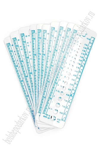 Линейка 14 см (10 шт) SF-8097