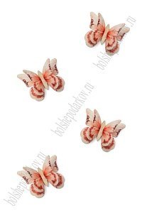 Лазерная вырубка из фетра "Бабочка" 3*2,5 см (10 шт) №10