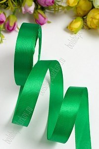 Лента атласная 2 см*25 ярд (SF-1358) зеленый №019