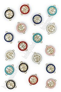 Подвеска-коннектор металл &quot;Дерево жизни&quot; (18 шт) SF-7343, ассорти