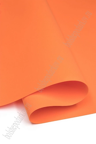 Фоамиран 1 мм, Китай 60*70 см (10 листов) SF-5822, оранжевый