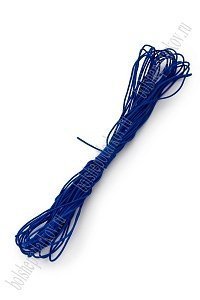 Резинка шляпная 1 мм*10 ярд (SF-7765) синий №126