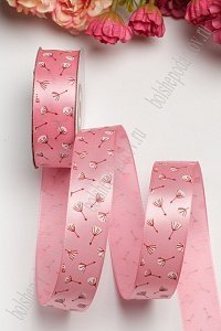 Лента атласная 2,5 см "Хлопок" Premium (SF-1304) розовый №20 Лента атласная 2,5 см "Хлопок" Premium (SF-1304) розовый №20